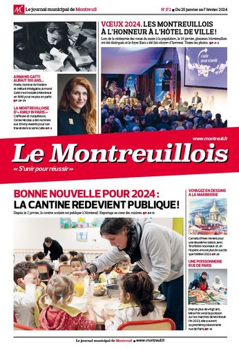 Le Montreuillois n°172 - du 25 janvier au 7 février 2024