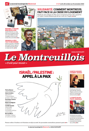 Le Montreuillois n°167 - du 26 octobre au 15 novembre 2023