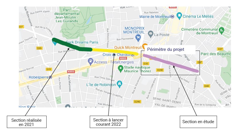 Projet de requalification et d’aménagement de l’avenue Gabriel Péri (RD37)
