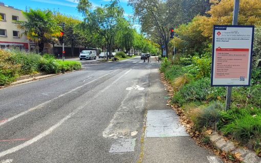 Rénovation de voirie avenue de la Résistance RD20