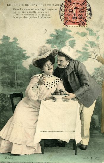 Carte postale la « Grosse Mignonne » ©Coll. Musée de l’Histoire vivante