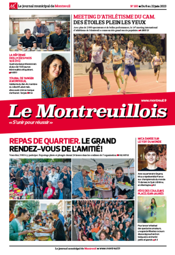 Le Montreuillois n°160 - du 8 au 22 juin 2023