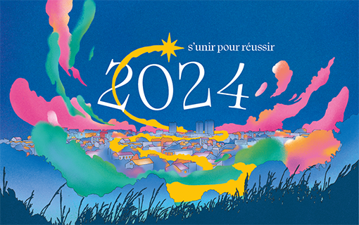 La Ville de Montreuil vous souhaite à toutes et tous une belle année 2024 !