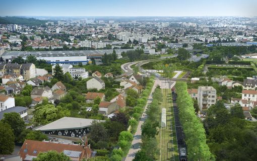 Montreuil - Prolongement du tramway T1