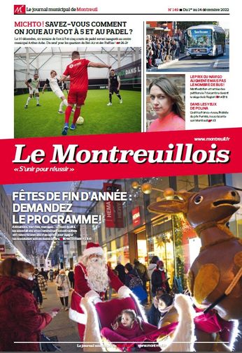 Le Montreuillois n°149 - du 1er au 14 décembre 2022
