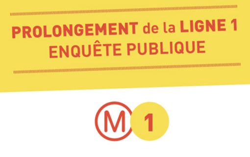 Montreuil - Enquête publique sur le prolongement de la ligne 1 du métro