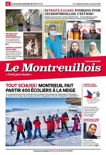 Le Montreuillois n°153 - du 16 février au 8 mars 2023