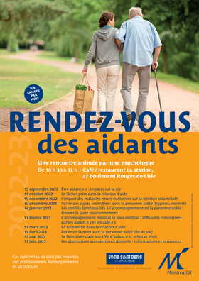 Montreuil, Rendez-vous des aidants