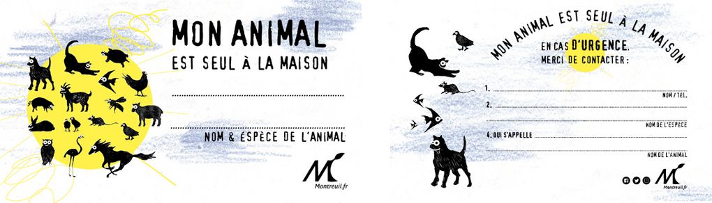 Montreuil - Mon animal est seul à la maison