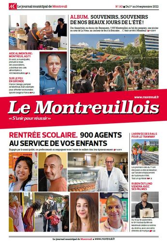 Le Montreuillois n°143 - du 1er au 14 septembre 2022