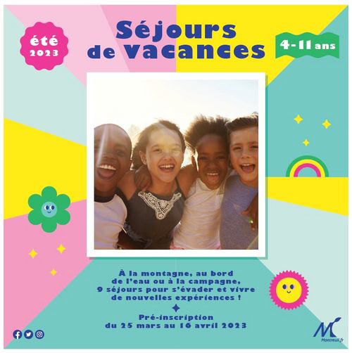 Montreuil | Séjours de vacances | été 2023