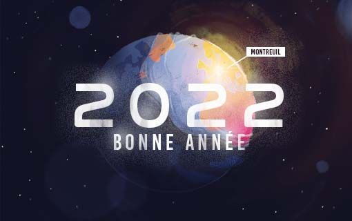 Montreuil - Bonne année 2022 !