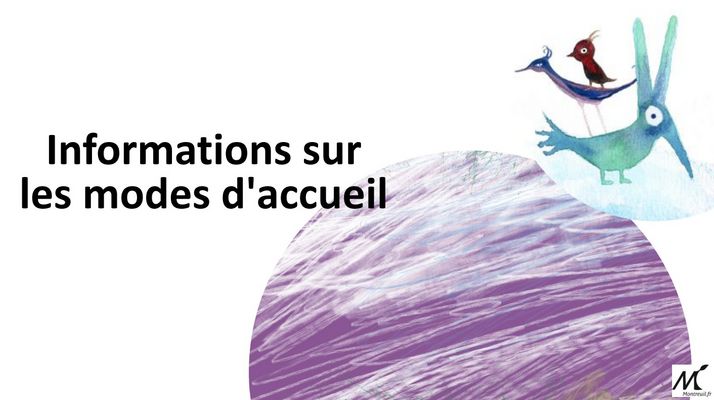 Informations sur les modes d'accueil