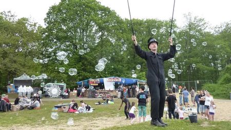 Spectacle de bulles de savon !