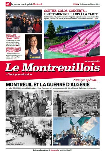 Le Montreuillois n°142 - du 7 juillet au 31 août 2ctobre 2022