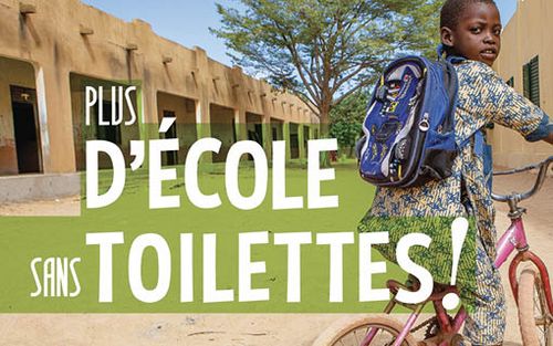 Plus d'école sans toilettes !