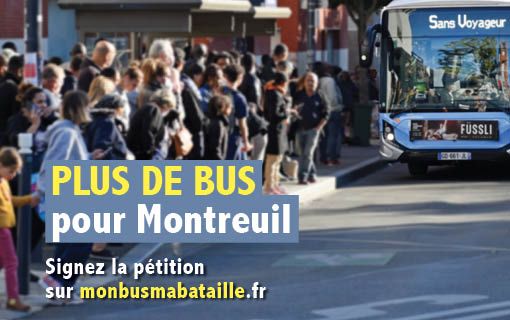 Forte dégradation du service des bus de Montreuil