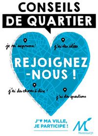 Les conseils de quartier à Montreuil