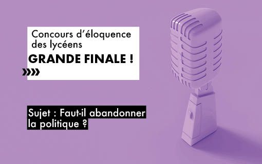 Grande finale du Concours d'éloquence des libres parleurs de Montreuil