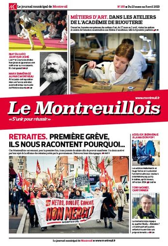 Le Montreuillois n°155 - du 23 mars au 5 avril 2023
