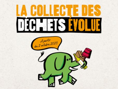 Collectes des déchets : des changements à partir du lundi 2 octobre
