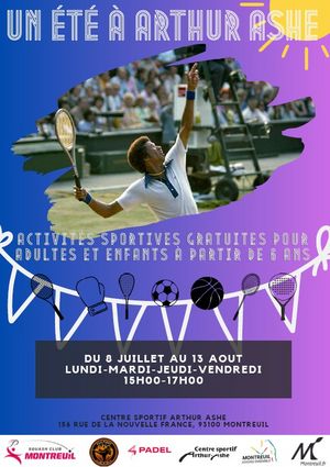Un été à Arthur Ashe