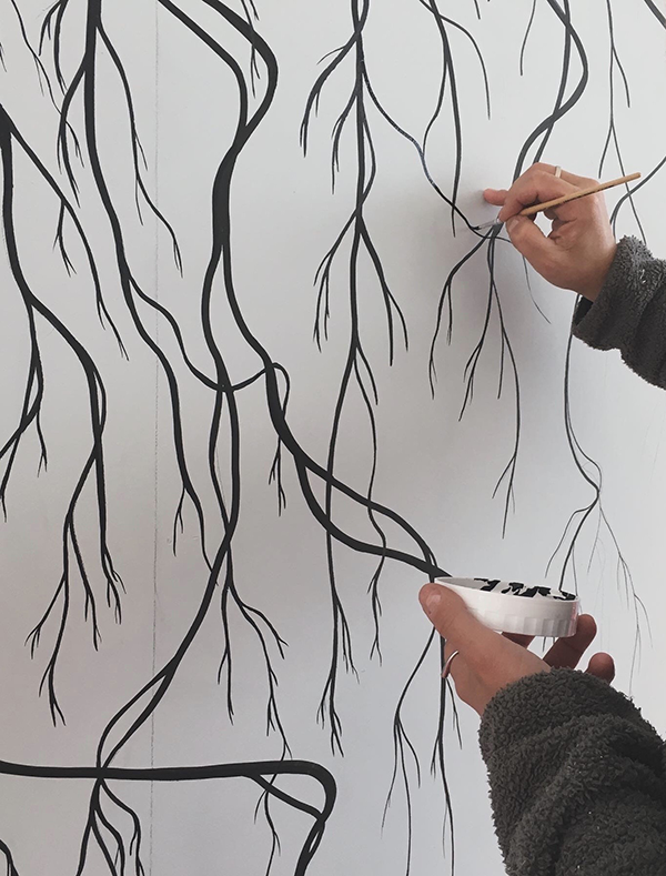 "Rhizosphère", Pia Rondé & Fabien Saleil, 2024